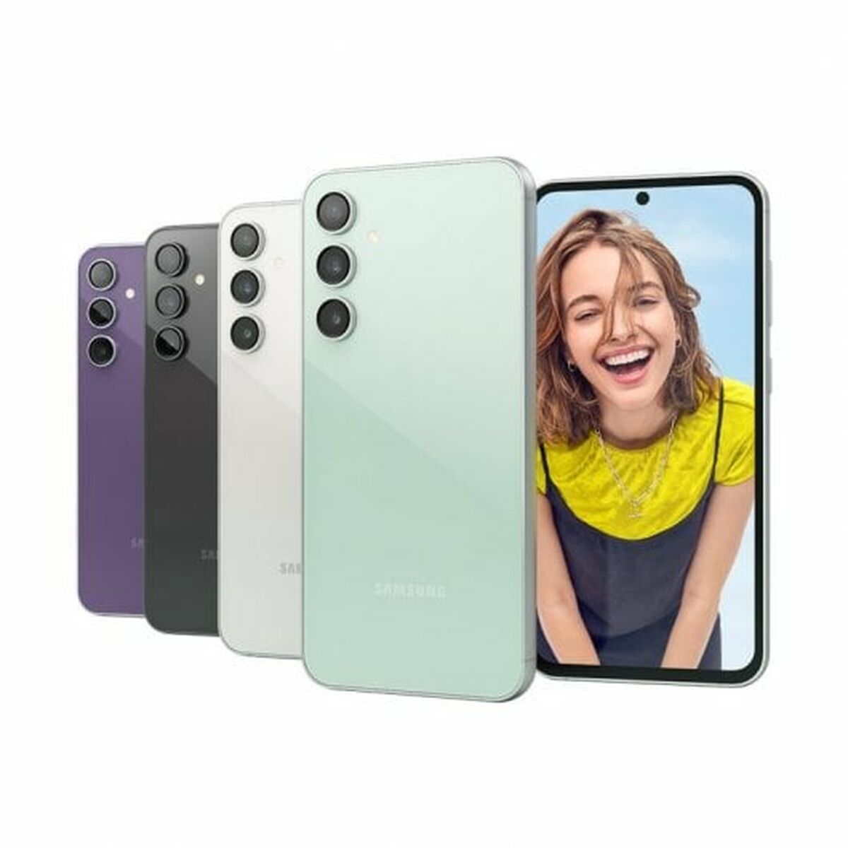 Სმარტფონები Samsung Galaxy S23 FE 6.1 Octa Core 256 GB მწვანე-4