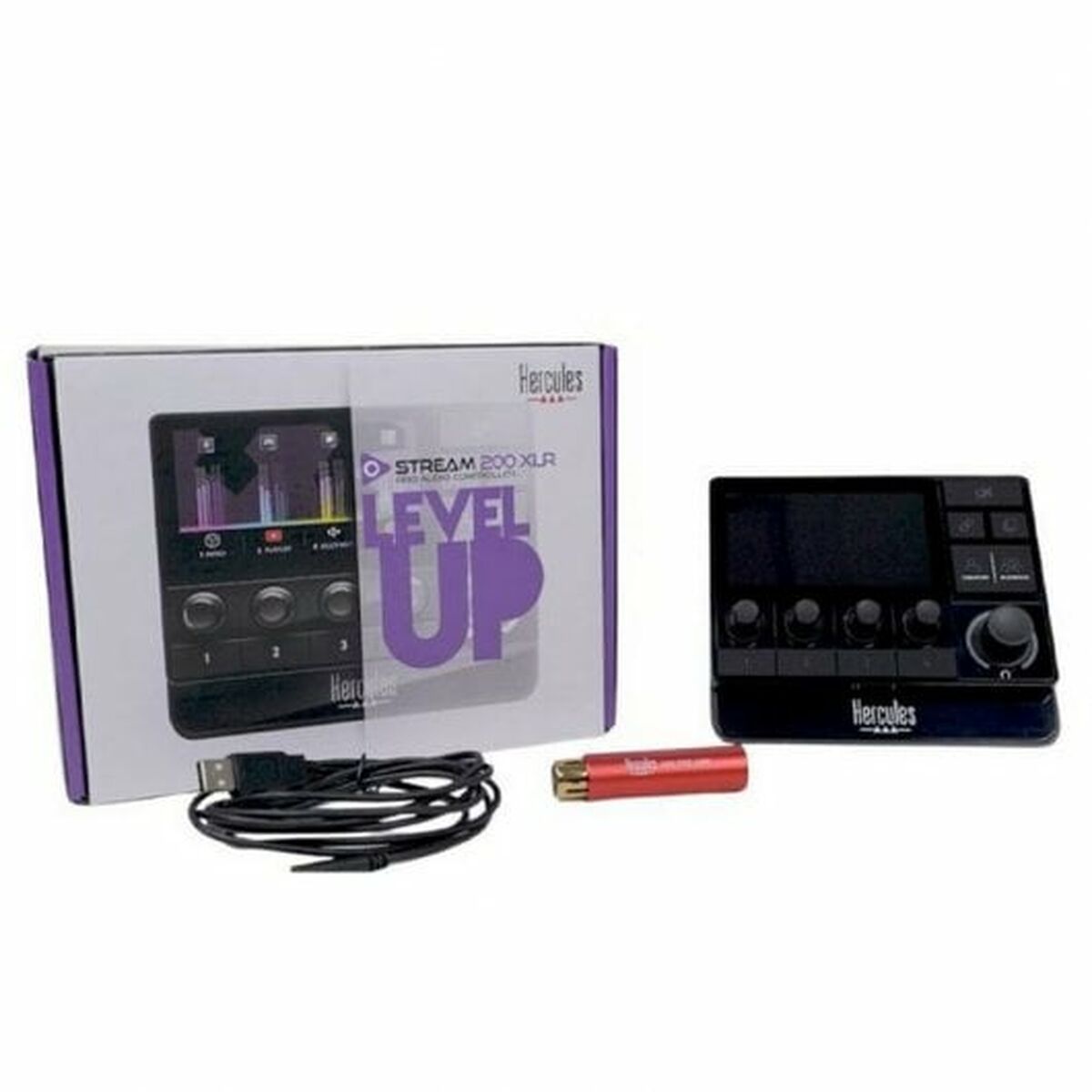 Звуковой контроллер Hercules Stream 200 XLR-4