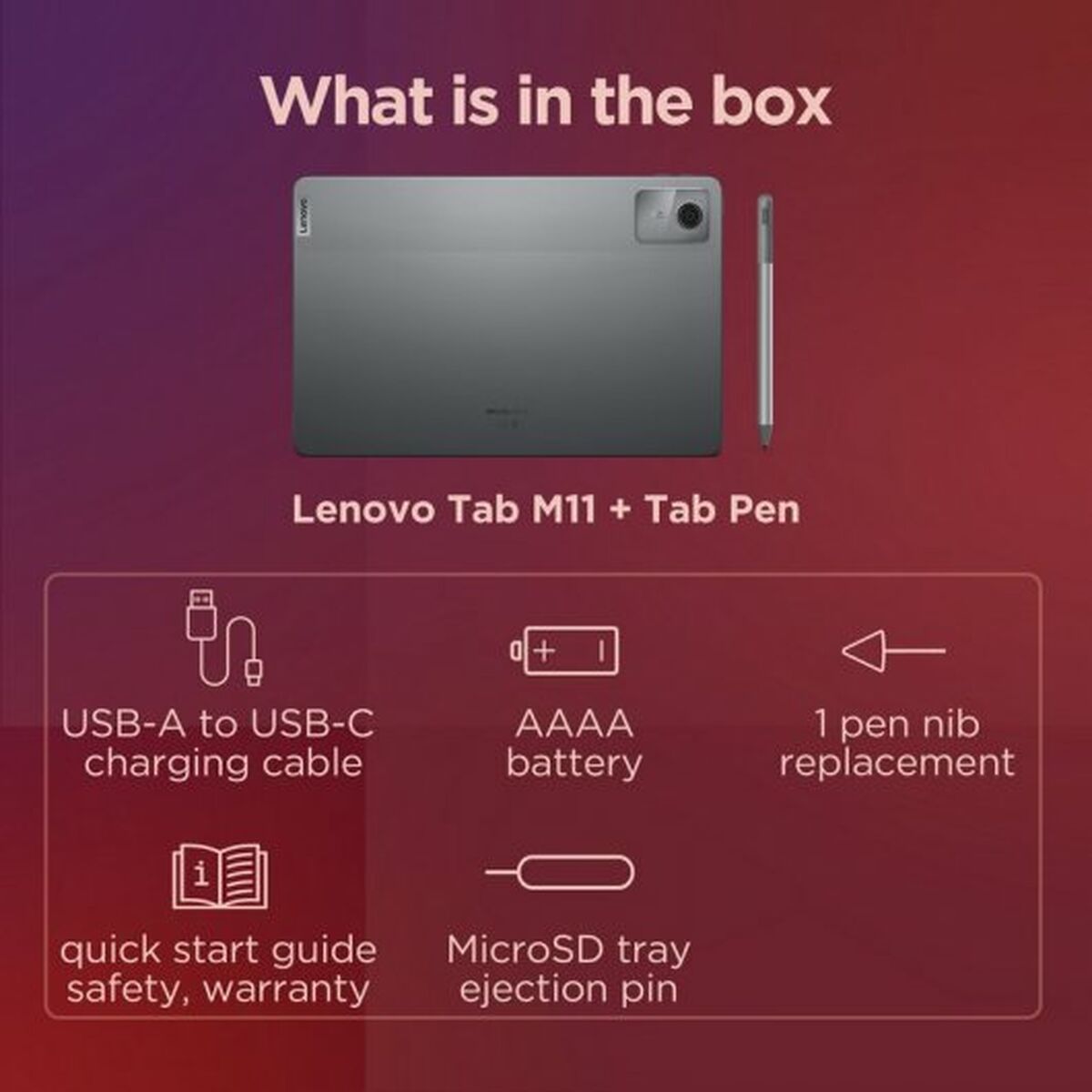 Lenovo Lenovo Tab M11 11 4 GB RAM 128 Gb Grey plansheti-2
