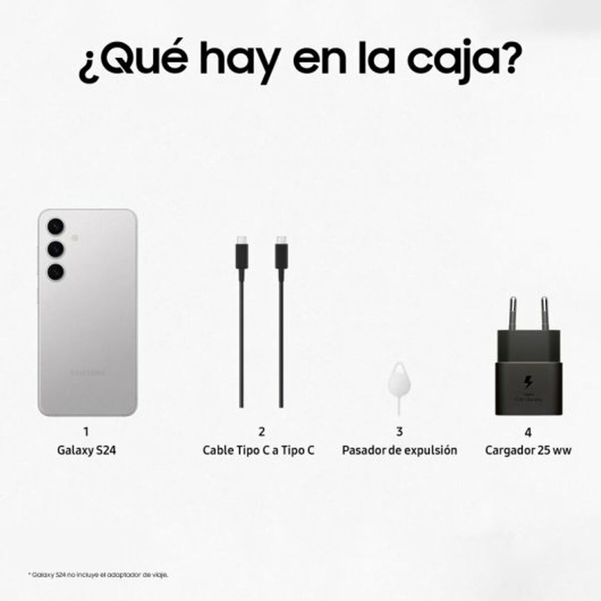 Samsung Galaxy S24 სმარტფონები 6.1 256 GB ნაცრისფერი-2