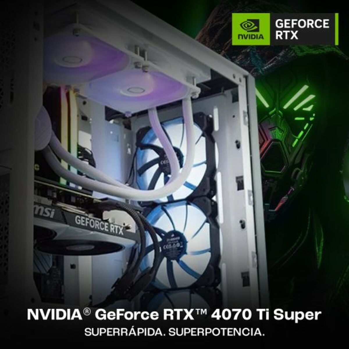 Настольный ПК PcCom Imperial 32 GB RAM 2 TB SSD Nvidia Geforce RTX 4070-6