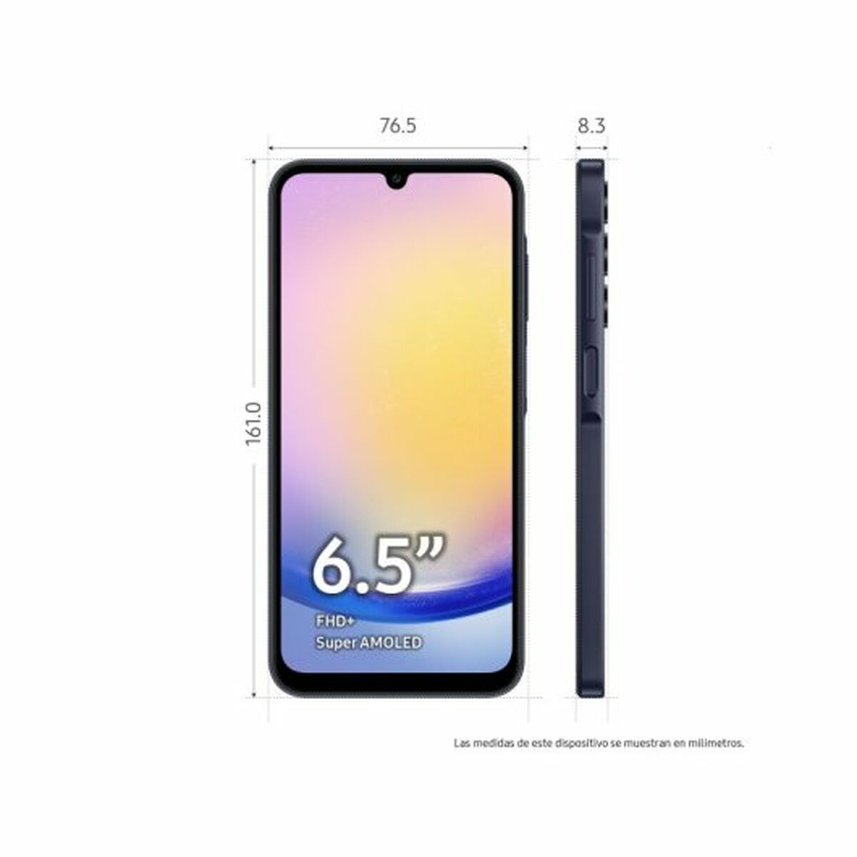 Samsung Galaxy A25 5G სმარტფონები 6.1 Octa Core 256 GB შავი-7