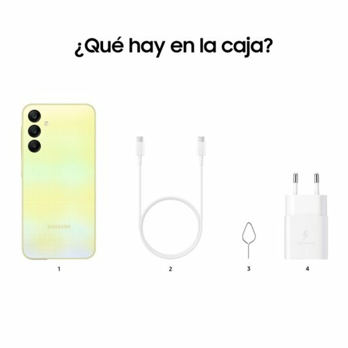 Samsung Galaxy A25 5G სმარტფონები 6.1 Octa Core 256 GB ყვითელი-2