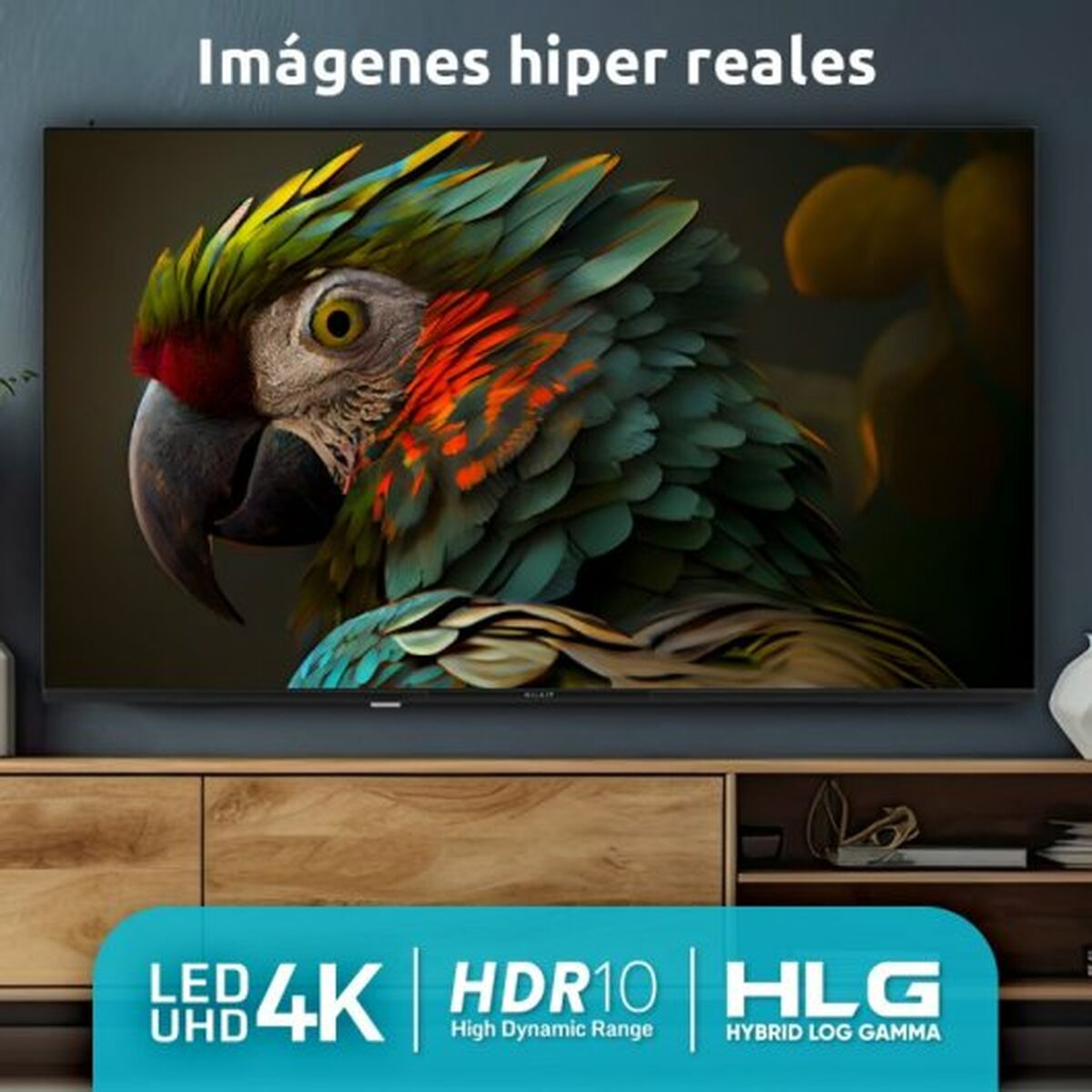 Smart TV Nilait Prisma NI-43UB7001S 4K Ultra HD 65-5