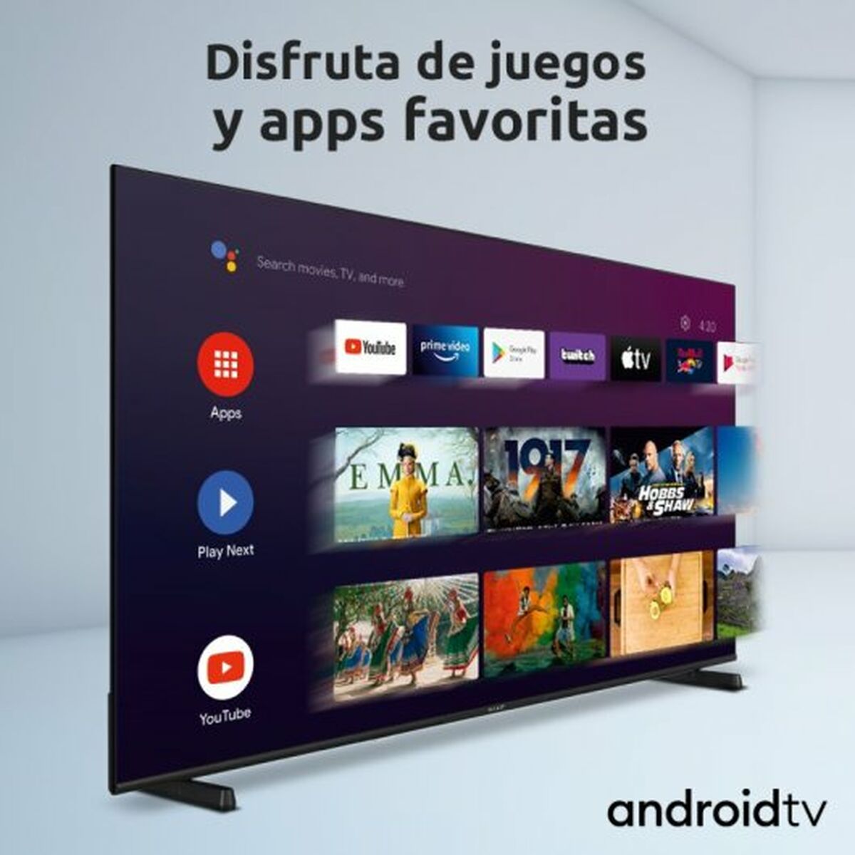 Smart TV Nilait Prisma NI-43UB7001S 4K Ultra HD 65-6