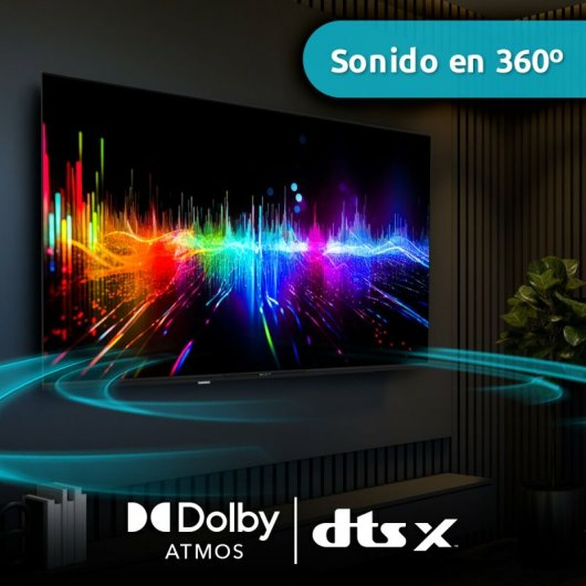 Smart TV Nilait Prisma NI-43UB7001S 4K Ultra HD 65-7