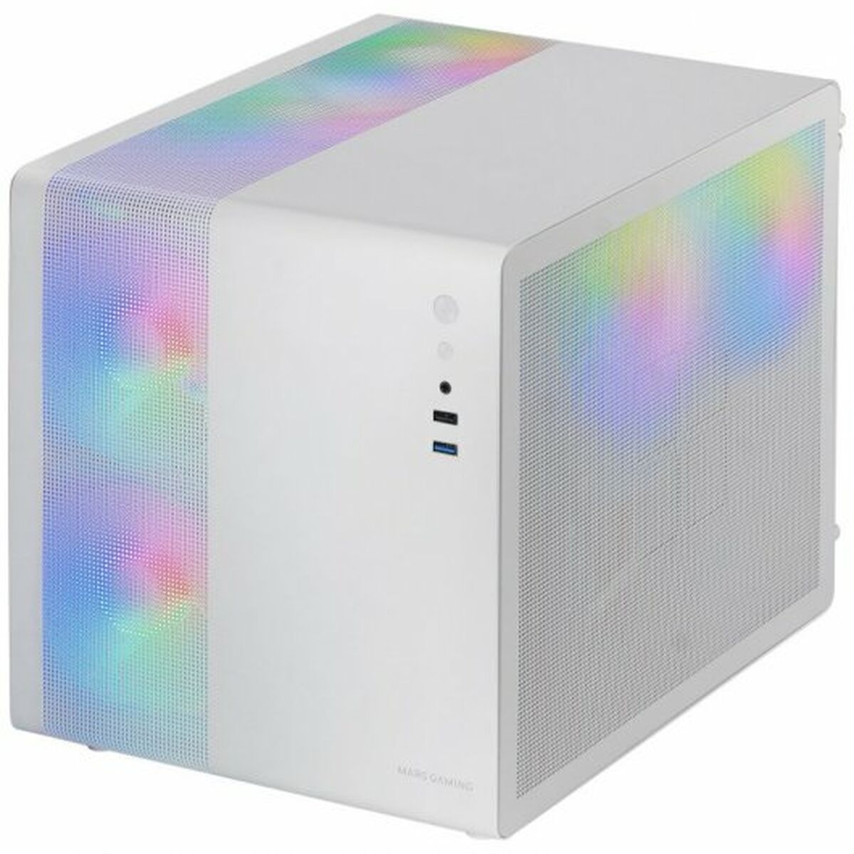 Блок полубашня ATX Galileo Mars Gaming MC-400 Белый Чёрный-3