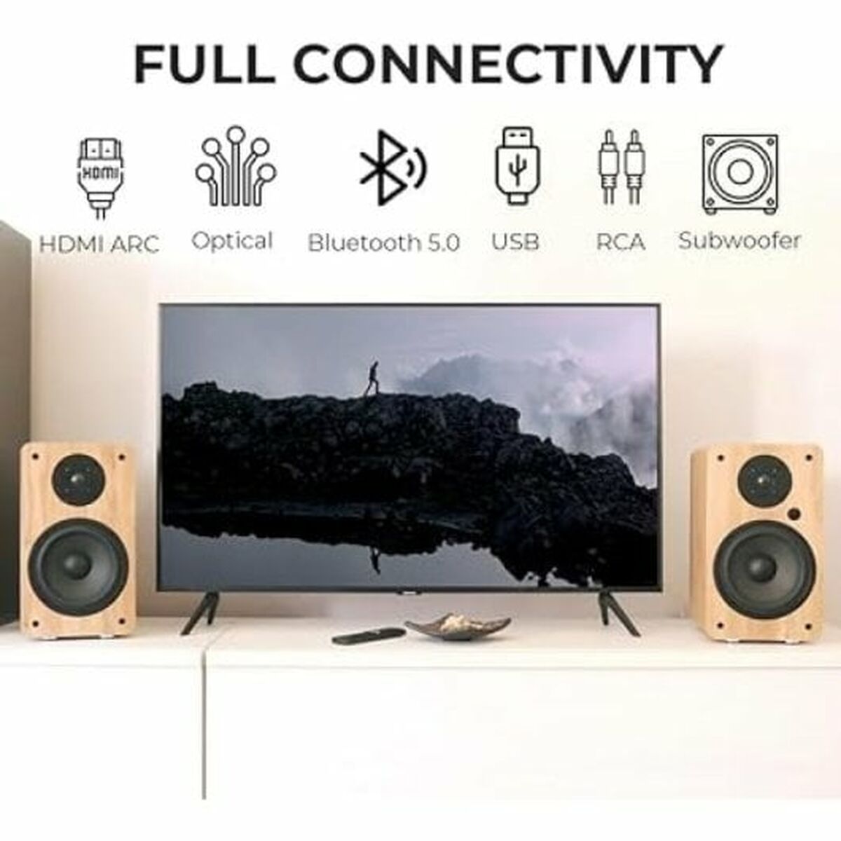 Динамики Vulkkano A6 ARC Чёрный 120 W-8