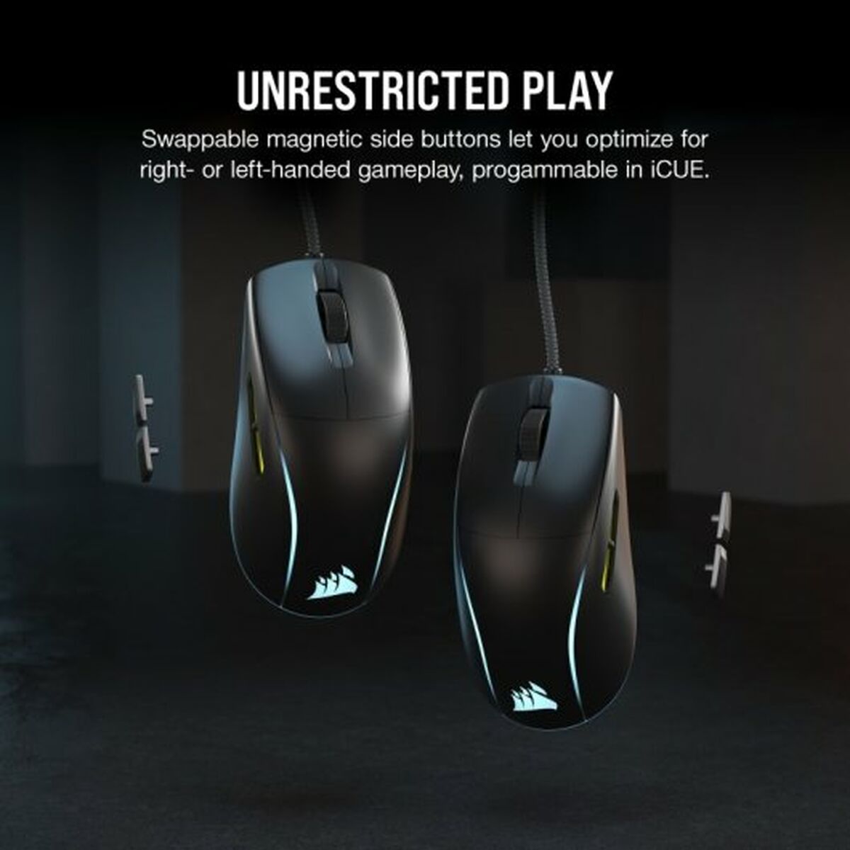 Мышь Corsair M75 Чёрный 26000 DPI-4