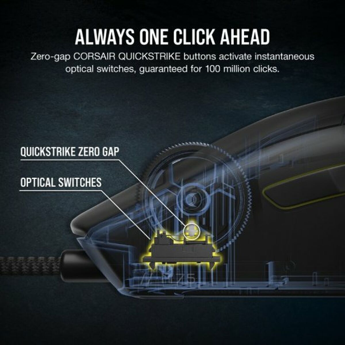 Мышь Corsair M75 Чёрный 26000 DPI-5
