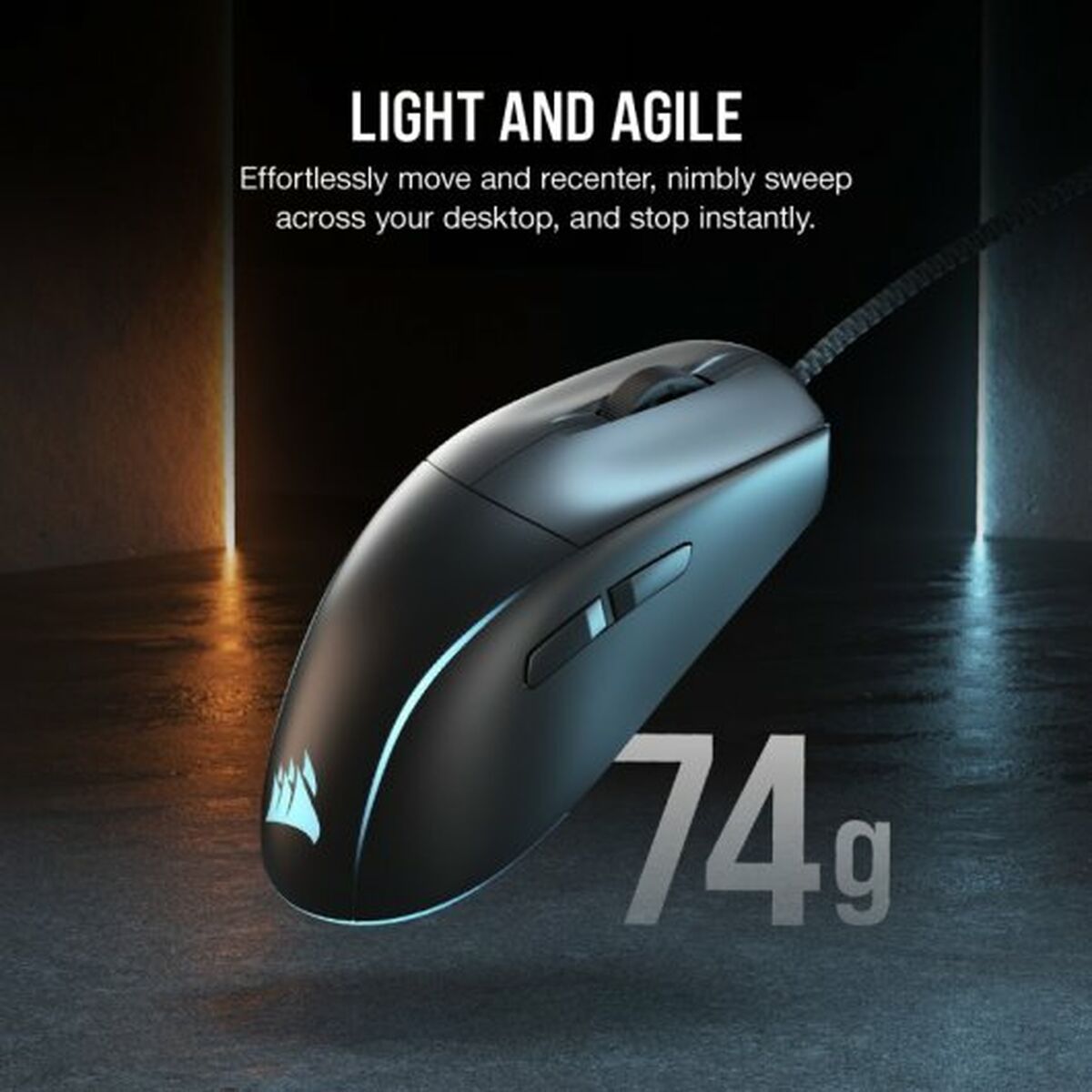 Мышь Corsair M75 Чёрный 26000 DPI-6