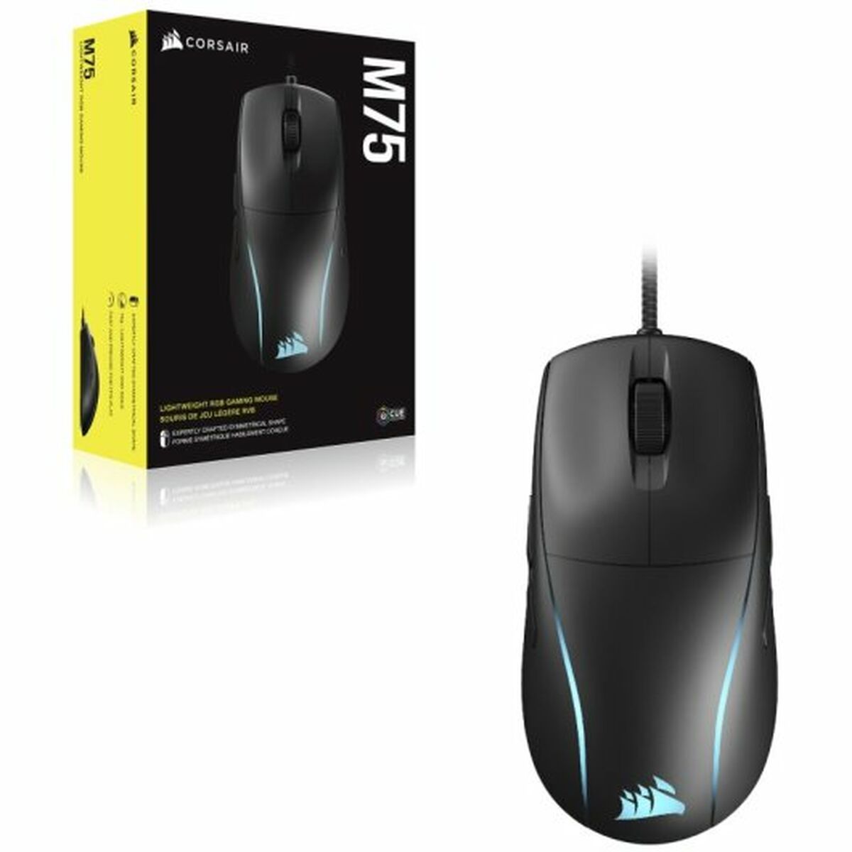 Мышь Corsair M75 Чёрный 26000 DPI-8