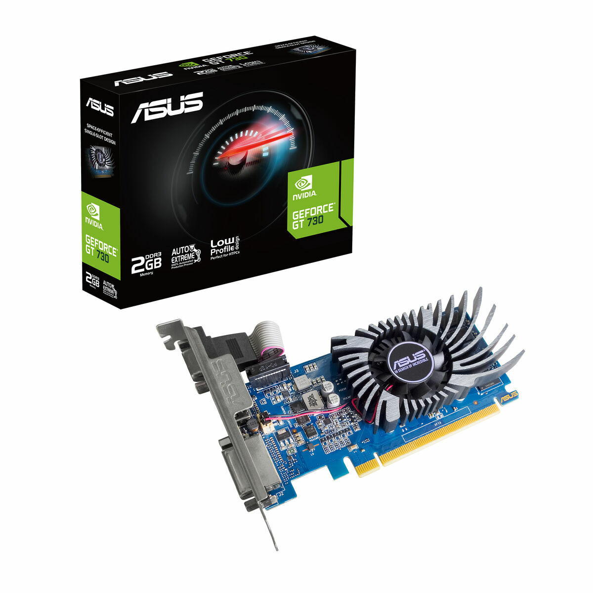 Графическая карта Asus NVIDIA GeForce GT 730 2 GB GDDR3-5