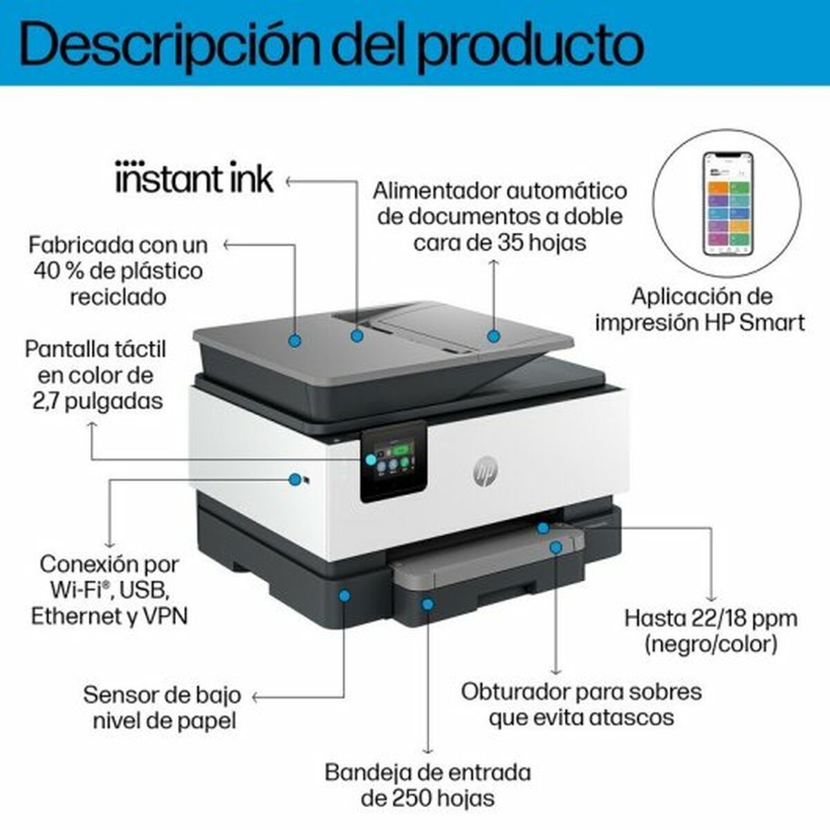 Мультифункциональный принтер HP OfficeJet Pro 8132e-2