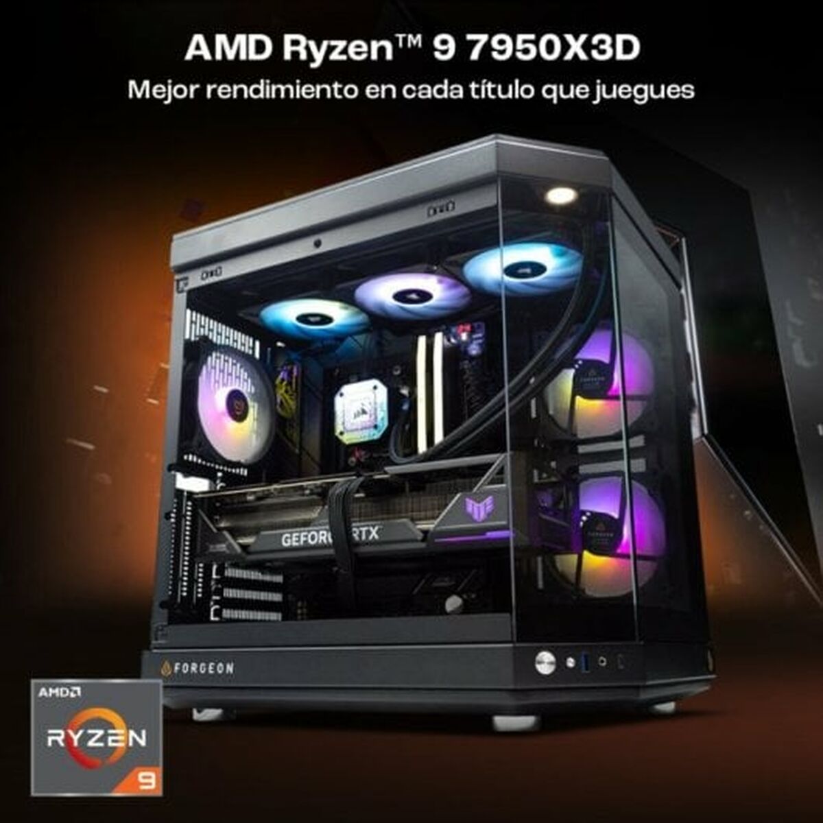 Настольный ПК PcCom 64 GB RAM 2 TB SSD Nvidia Geforce RTX 4090-2