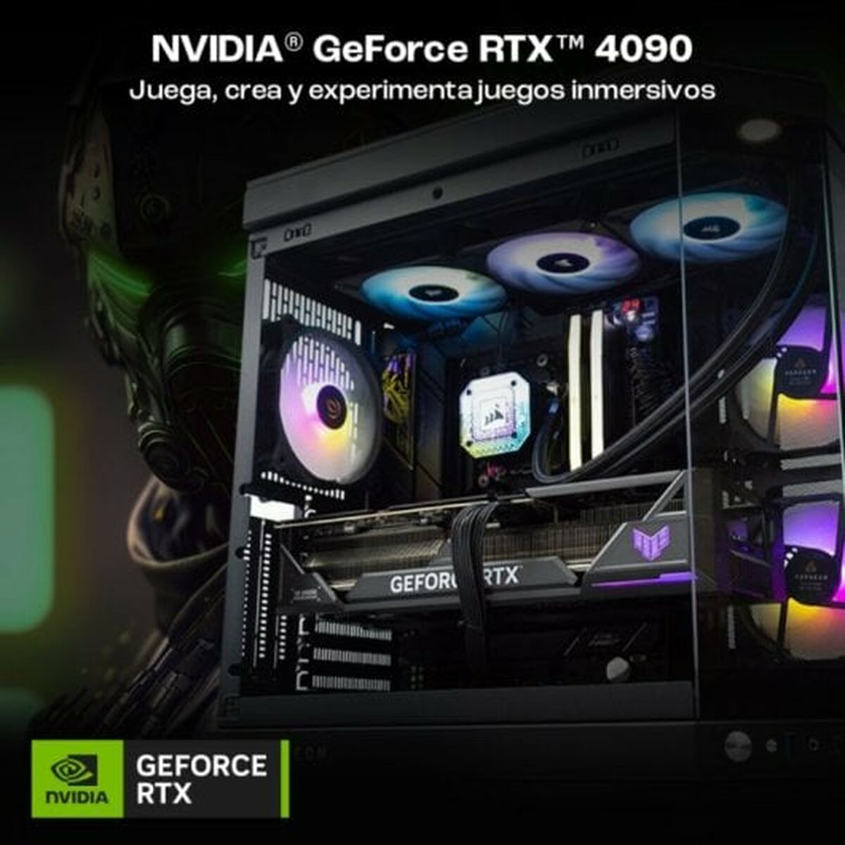 Настольный ПК PcCom 64 GB RAM 2 TB SSD Nvidia Geforce RTX 4090-3