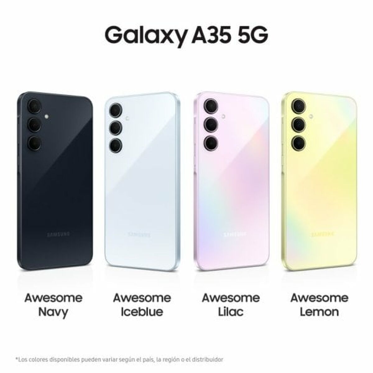 Samsung Galaxy A35 სმარტფონები 6.7 Octa Core 256 GB ცისფერი-2