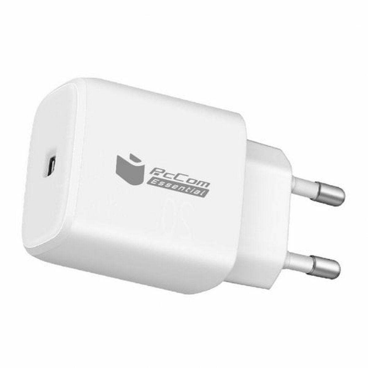 充電插座+電纜-USB-C PcCom白色20 W-2