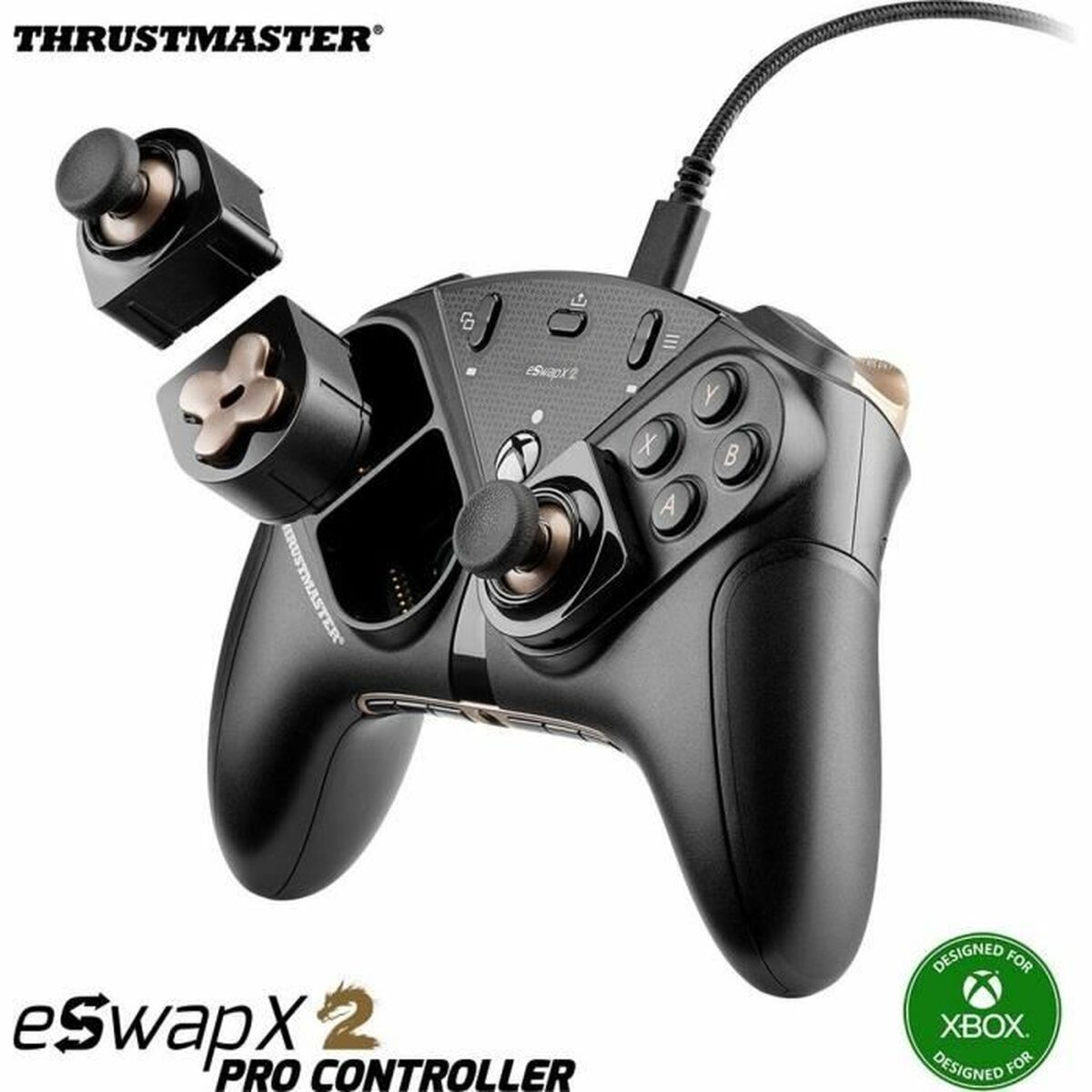 Telecomando Xbox One Thrustmaster Nero-3