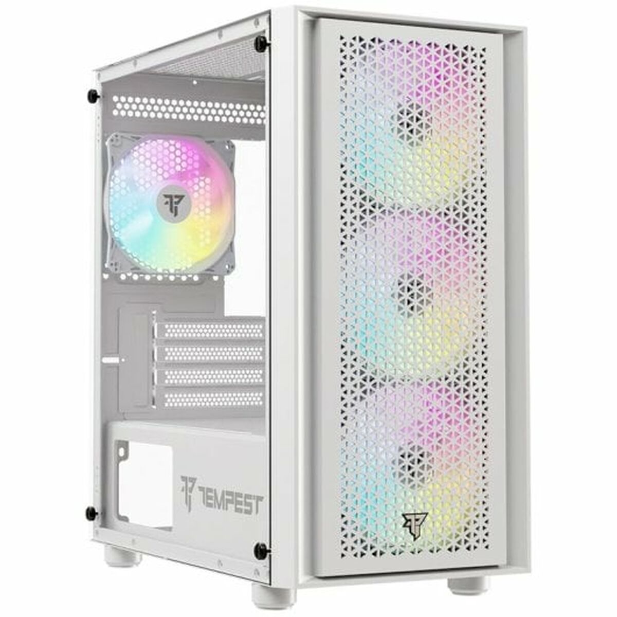 Блок полубашня ATX Galileo Tempest Rampart Белый-2