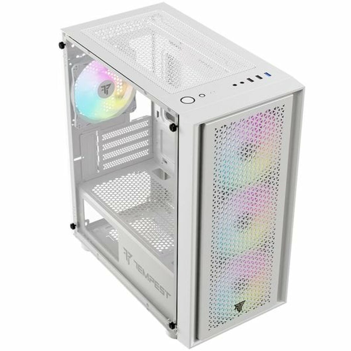 Блок полубашня ATX Galileo Tempest Rampart Белый-5