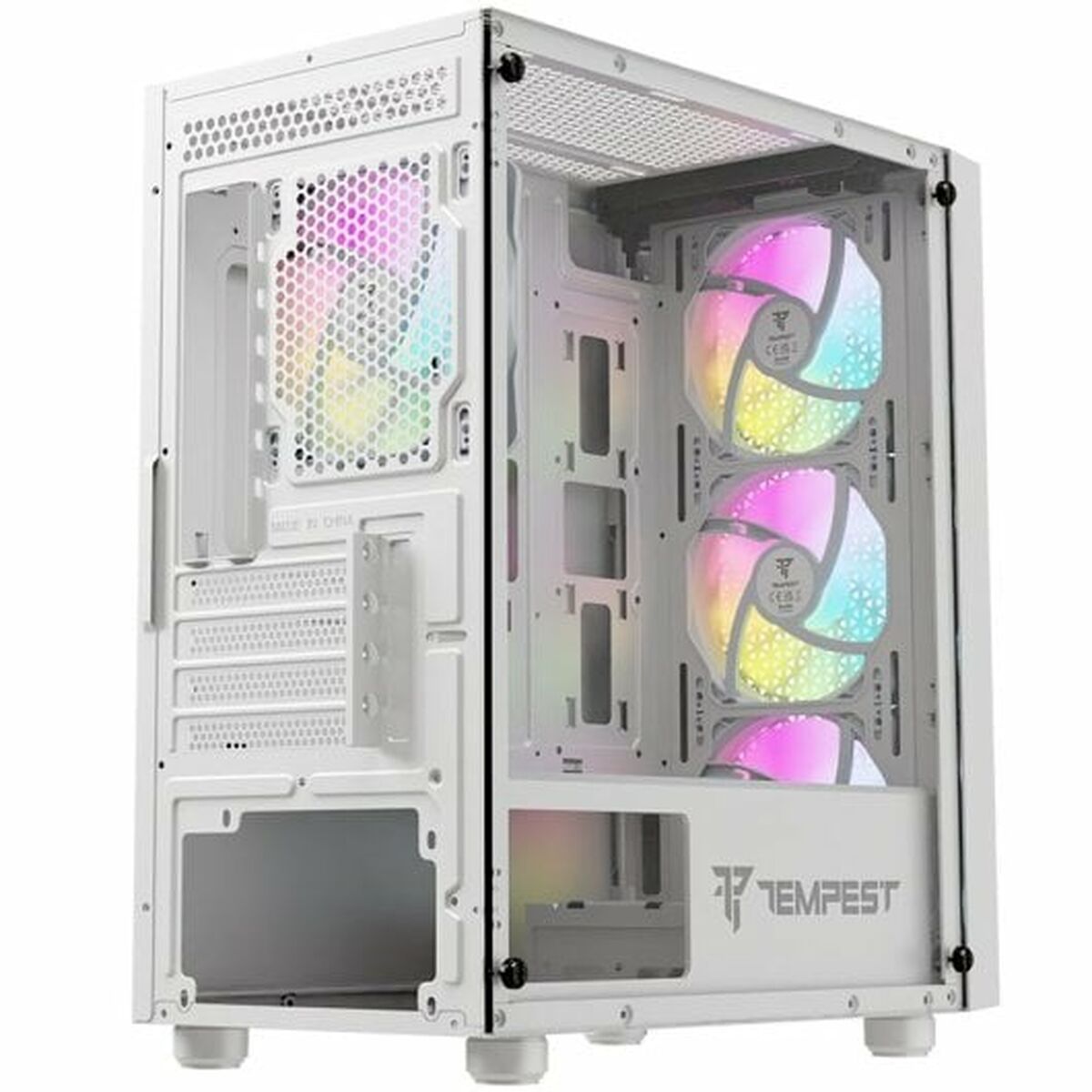 Блок полубашня ATX Galileo Tempest Rampart Белый-6