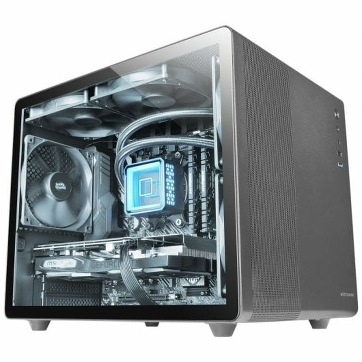 Блок полубашня ATX Galileo Mars Gaming Чёрный-3