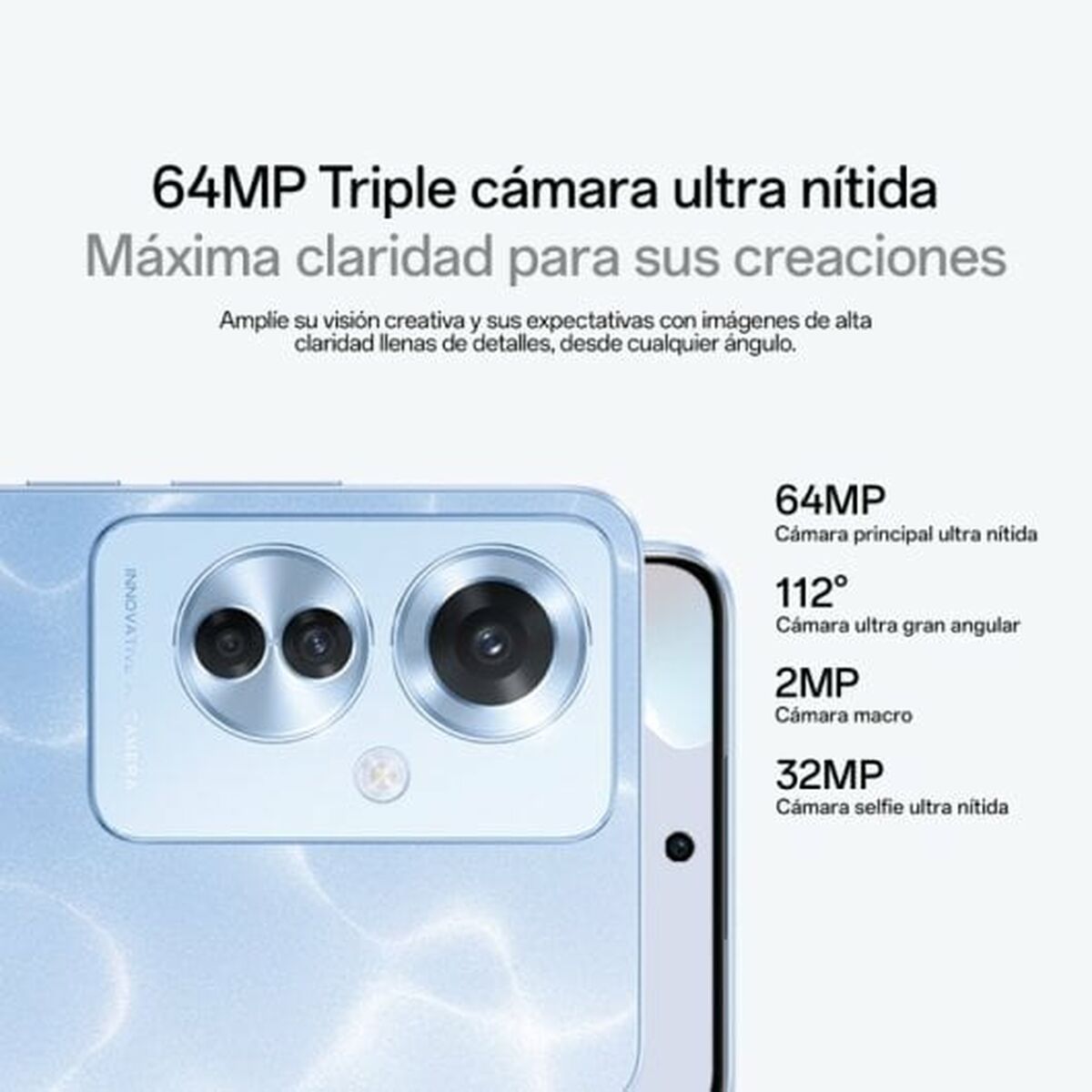Смартфондор Oppo OPPO Reno11 F 5G 6,7 8 GB RAM 256 GB 2 ТБ Blue-3
