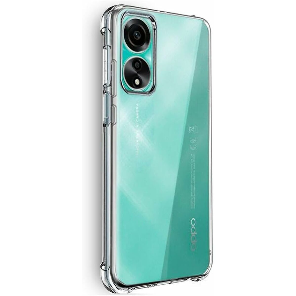 Cool Oppo A78 4G Mobile Phone Case Transparent OPPO-2