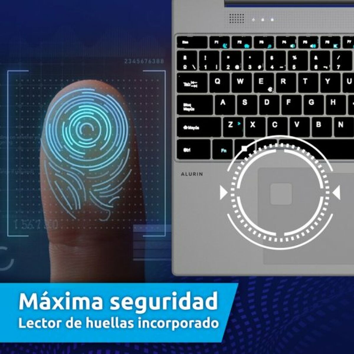 Ноутбук Alurin Flex Advance N24 15,6 16 GB RAM 1 TB SSD-7