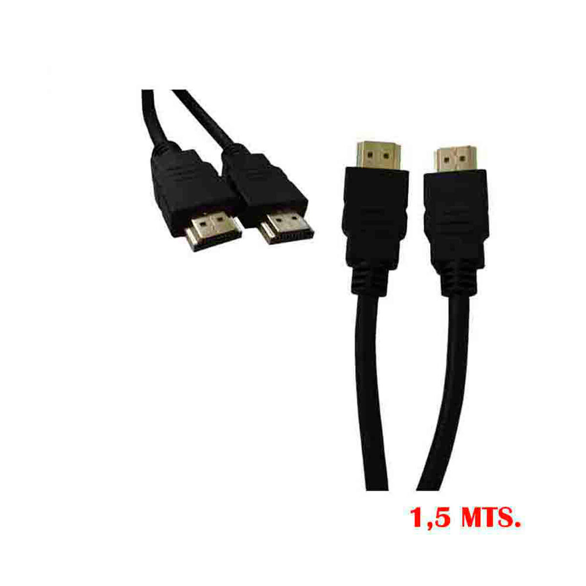 Cavo HDMI EDM 1,5 m Nero-2