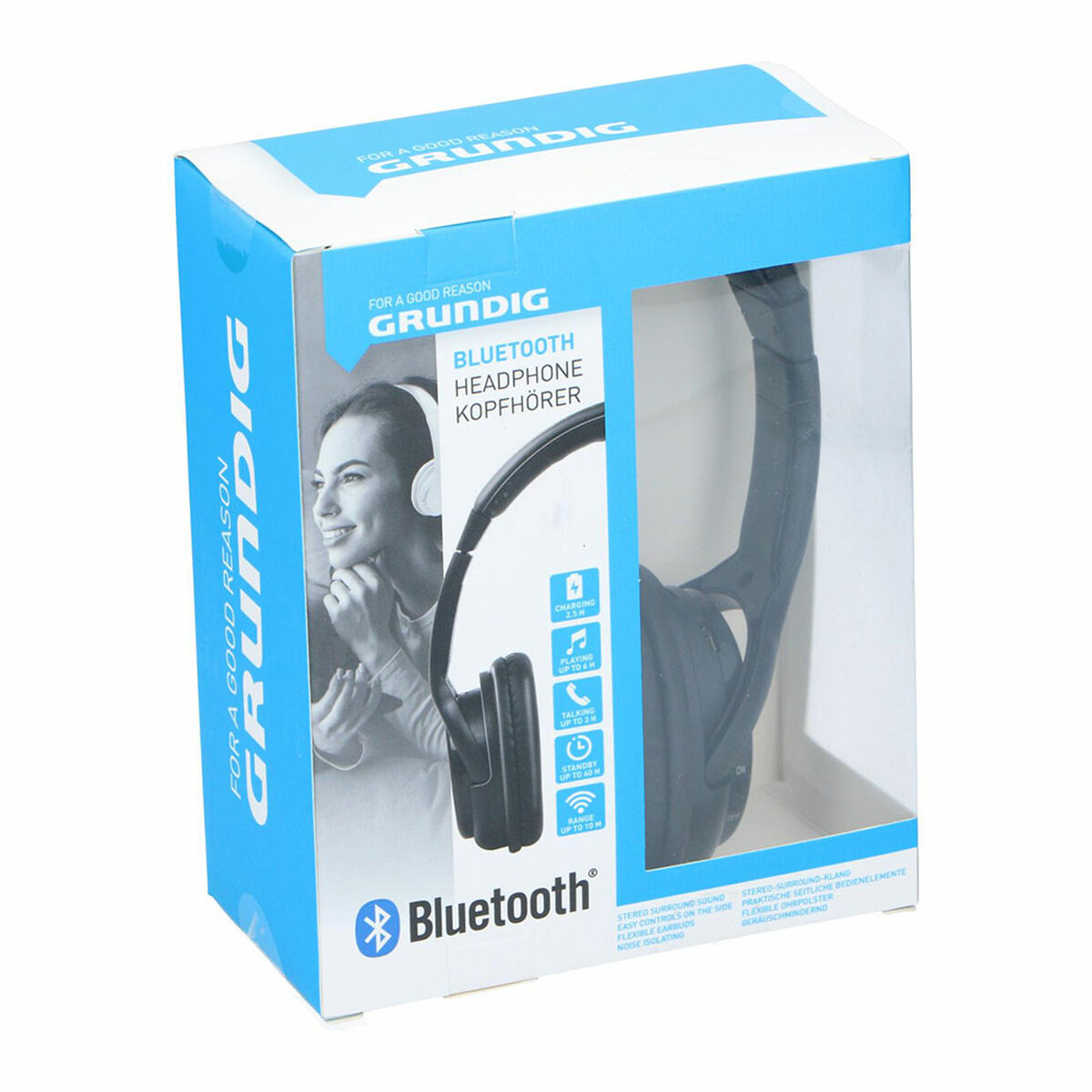 Голодные складные Bluetooth-наушники Grundig-2