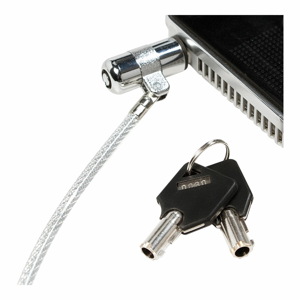 Anti-theft cable LogiLink 1.5 m Laptop Ultra thin-3