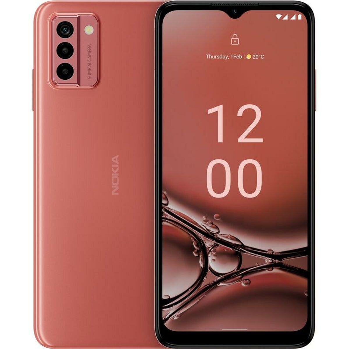 Nokia akıllı telefonlar G22 6.52 4 GB RAM 64 GB Şeftali
