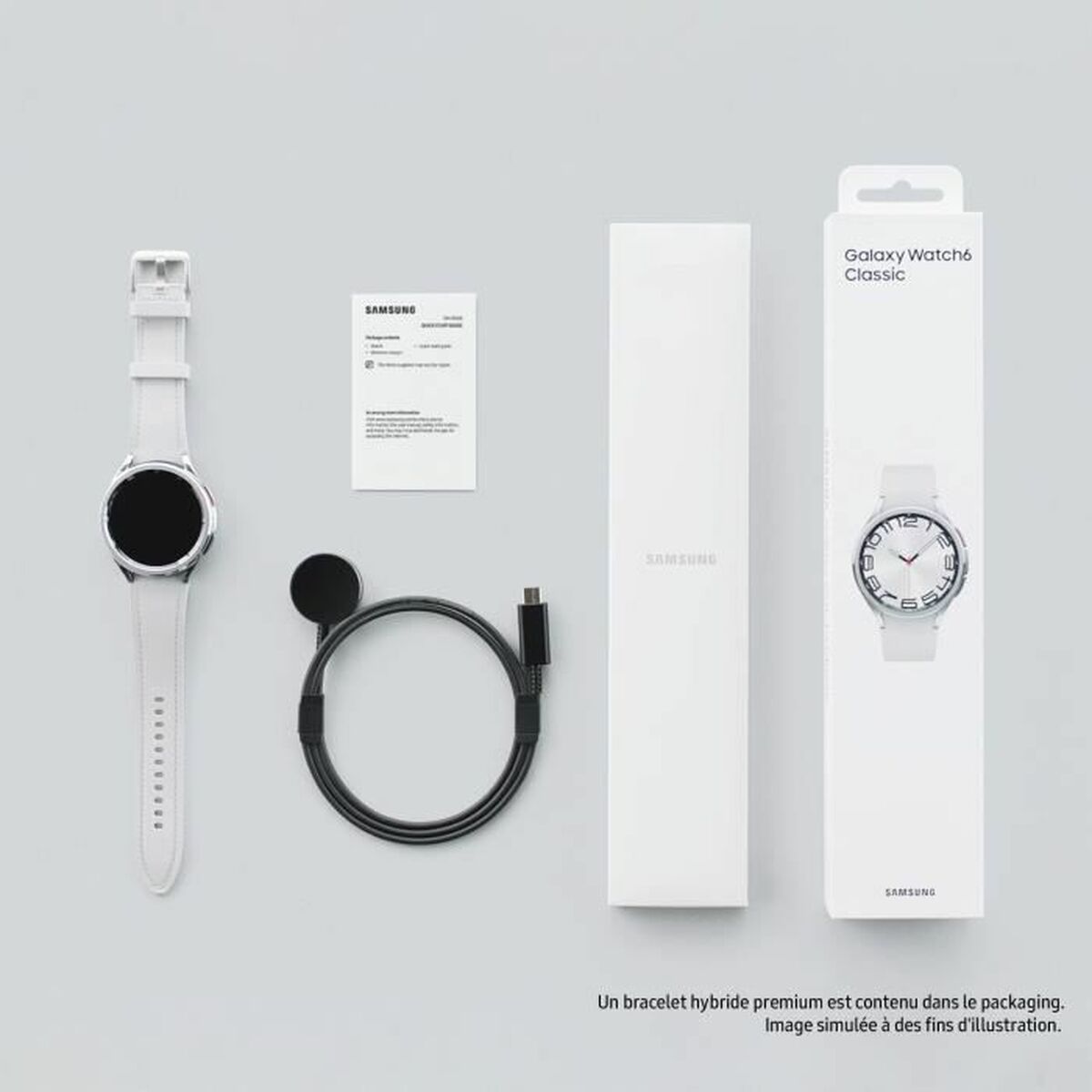 Розумний годинник Samsung Сріблястий-6