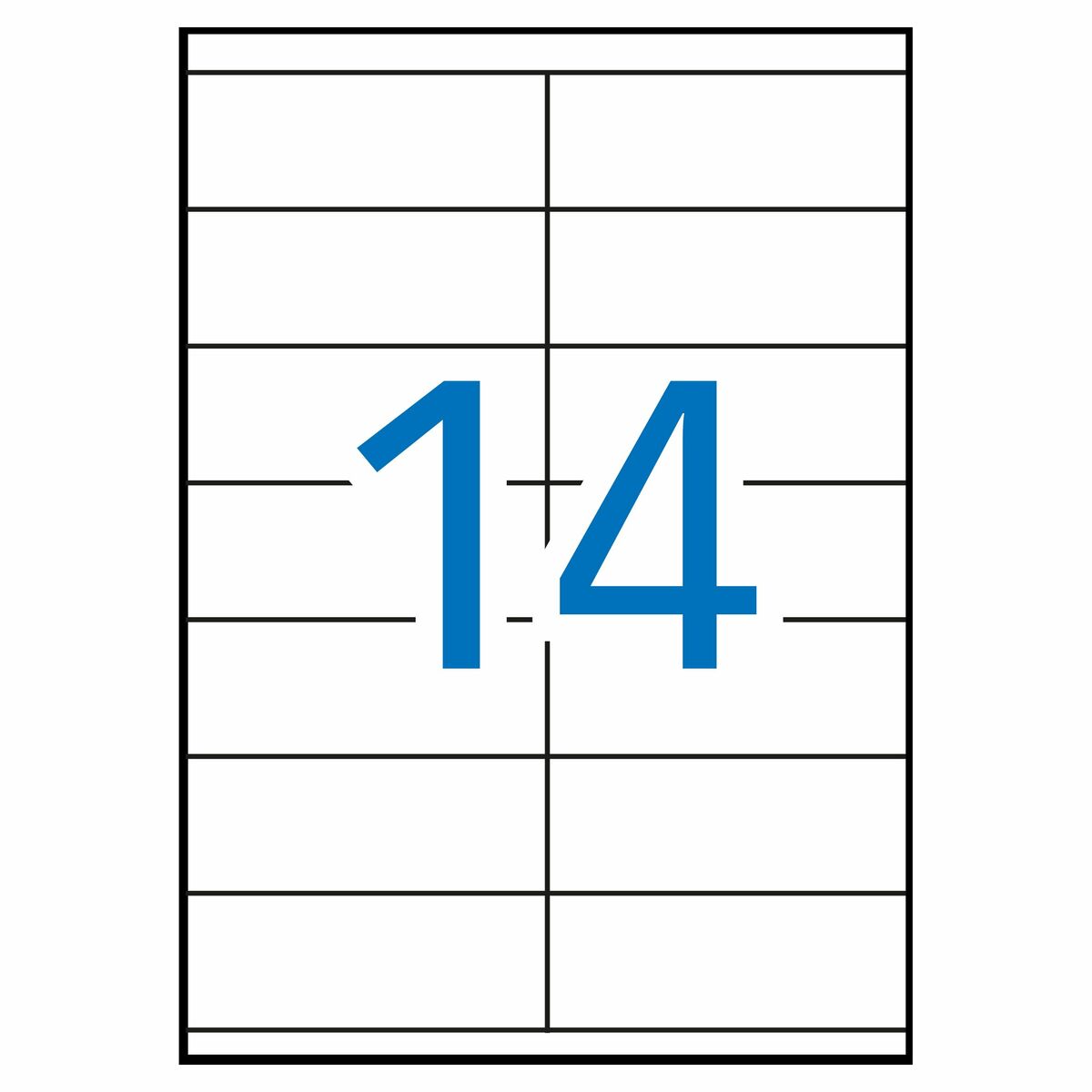 Клейкие этикетки Apli 1275 100 Листья 105 X 40 mm Белый-3