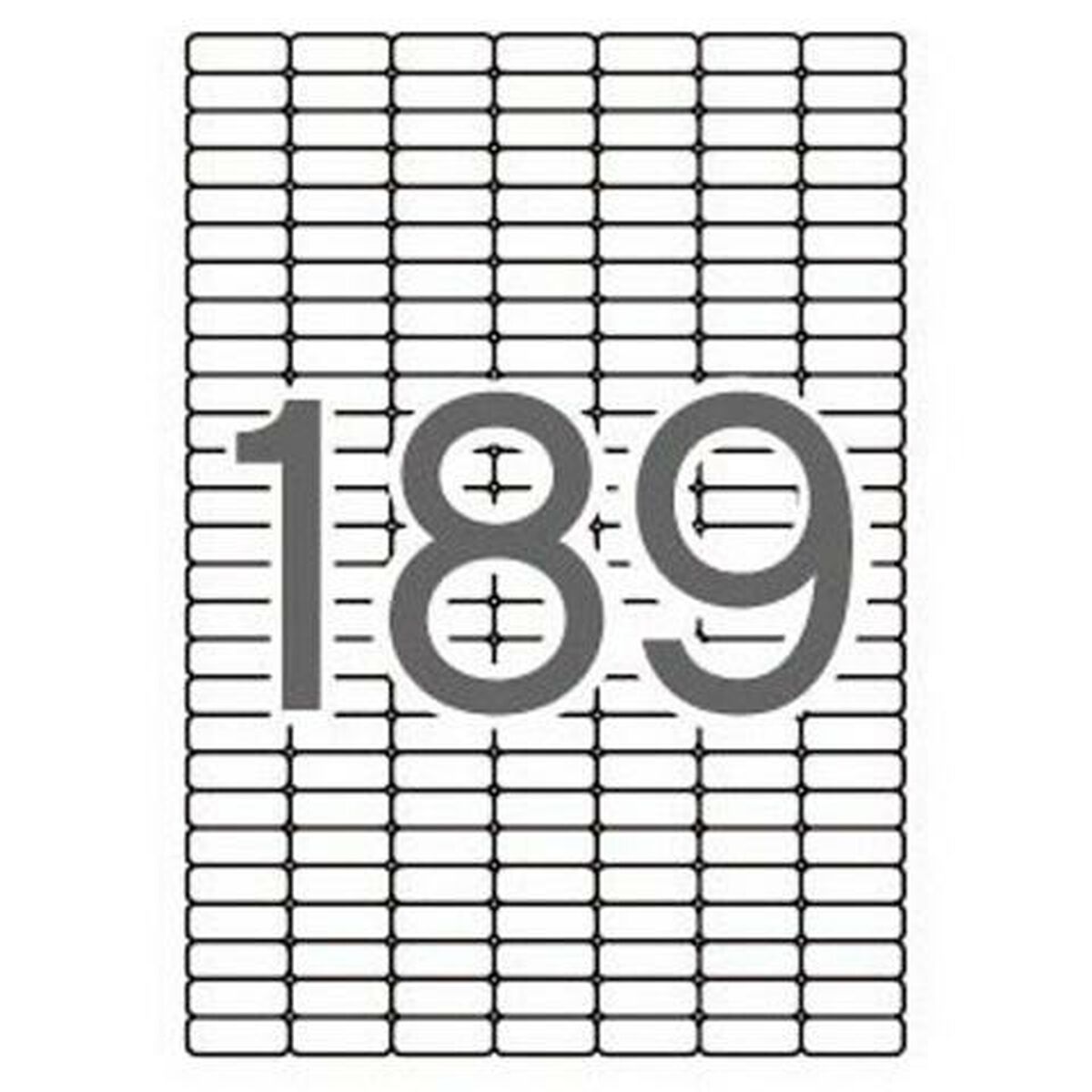 Этикетки для принтера Apli Белый 25 Листья 25,4 x 10 mm-2