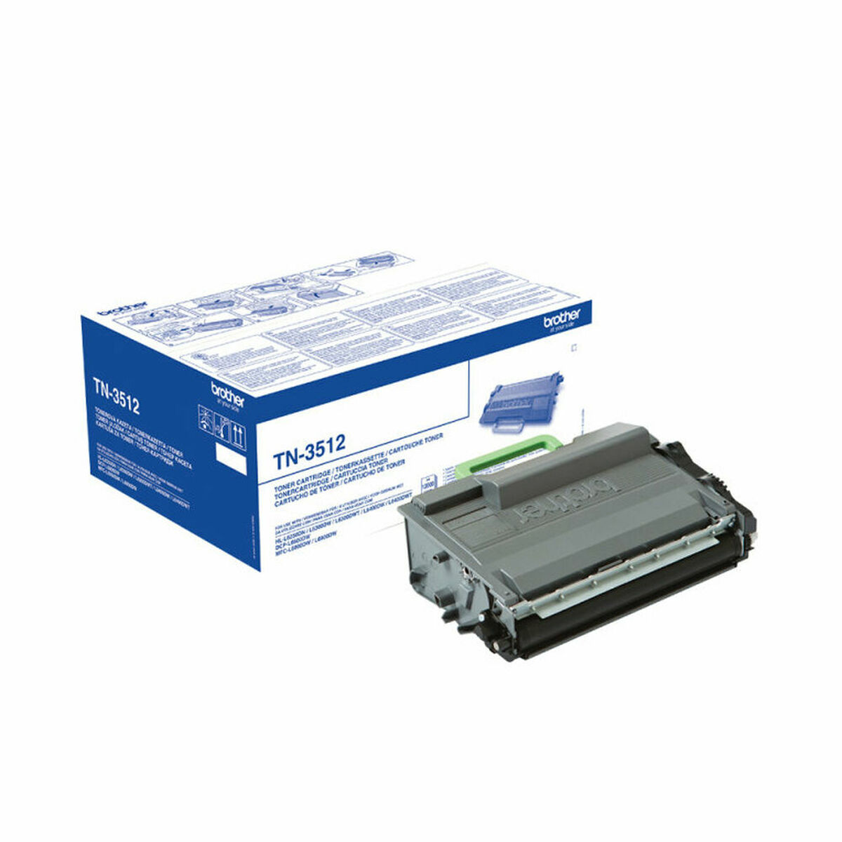 Toner Brother TN3512 Negro Gara-2