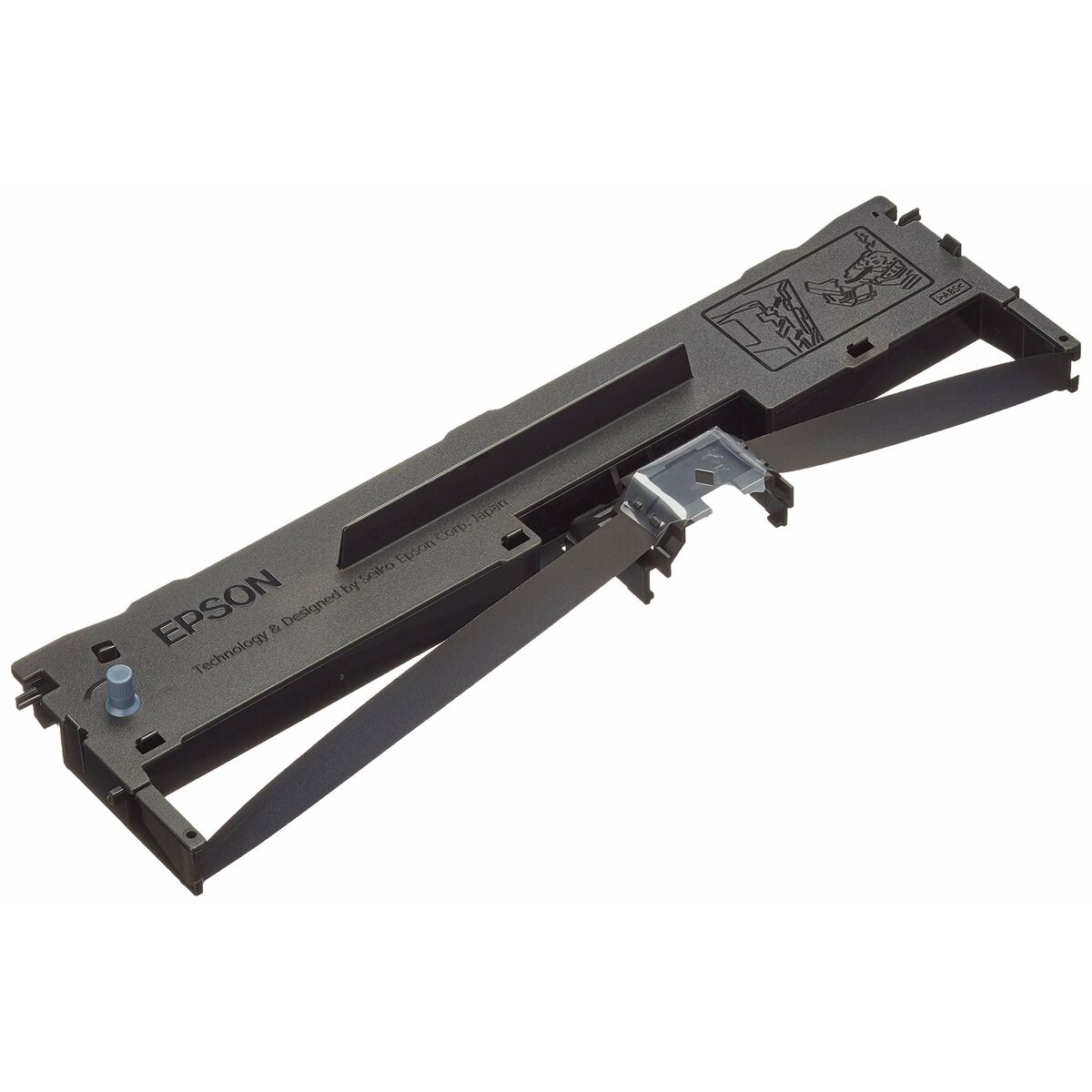 Оригинальная лента для матричного принтера Epson C13S015307 Чёрный-2
