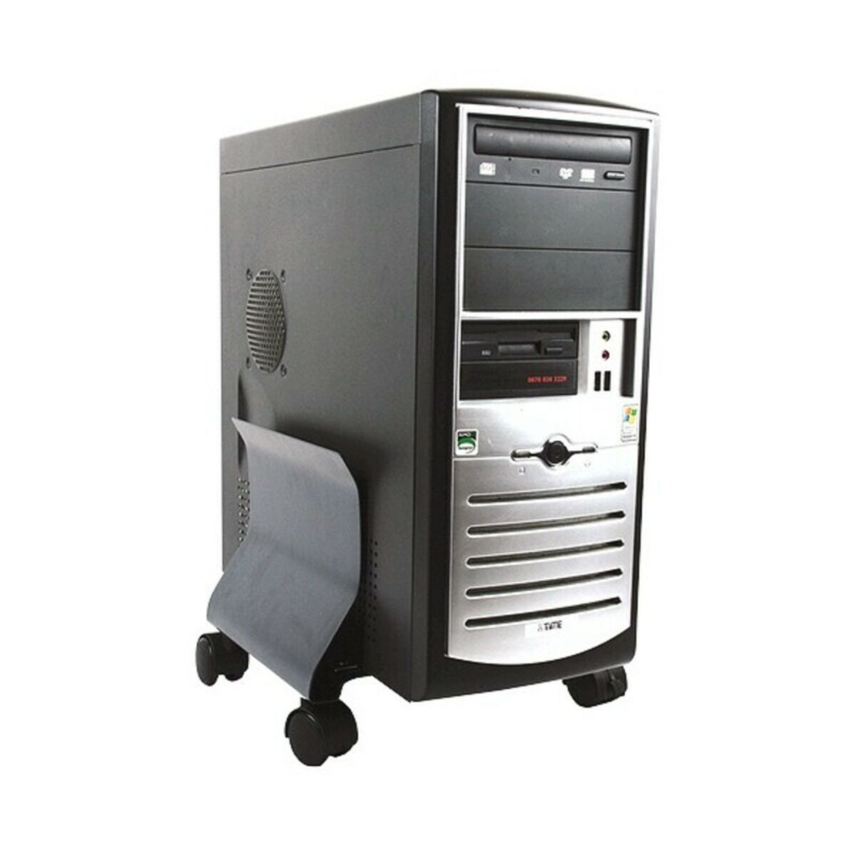 Подставка для ЦПУ с колесиками Fellowes 9169201 15.2-22.9 cm Чёрный-2