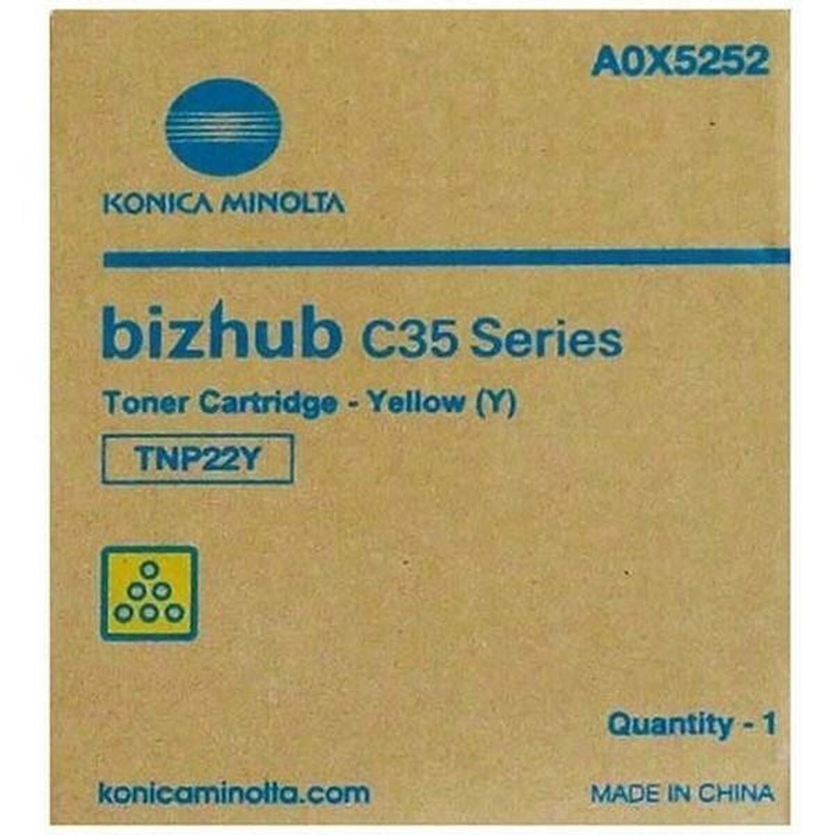 Toner Konica Minolta TNP-22Y Amarillo Amarillo/Negro