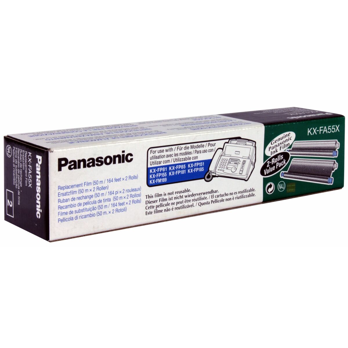 Термотрансферная лента Panasonic KX-FA55X 2 Предметы-2