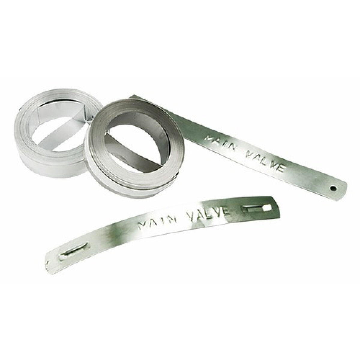 Ламинированная лента для фломастеров Dymo 31000 Rhino™ 12 mm Алюминий (10 штук)-4