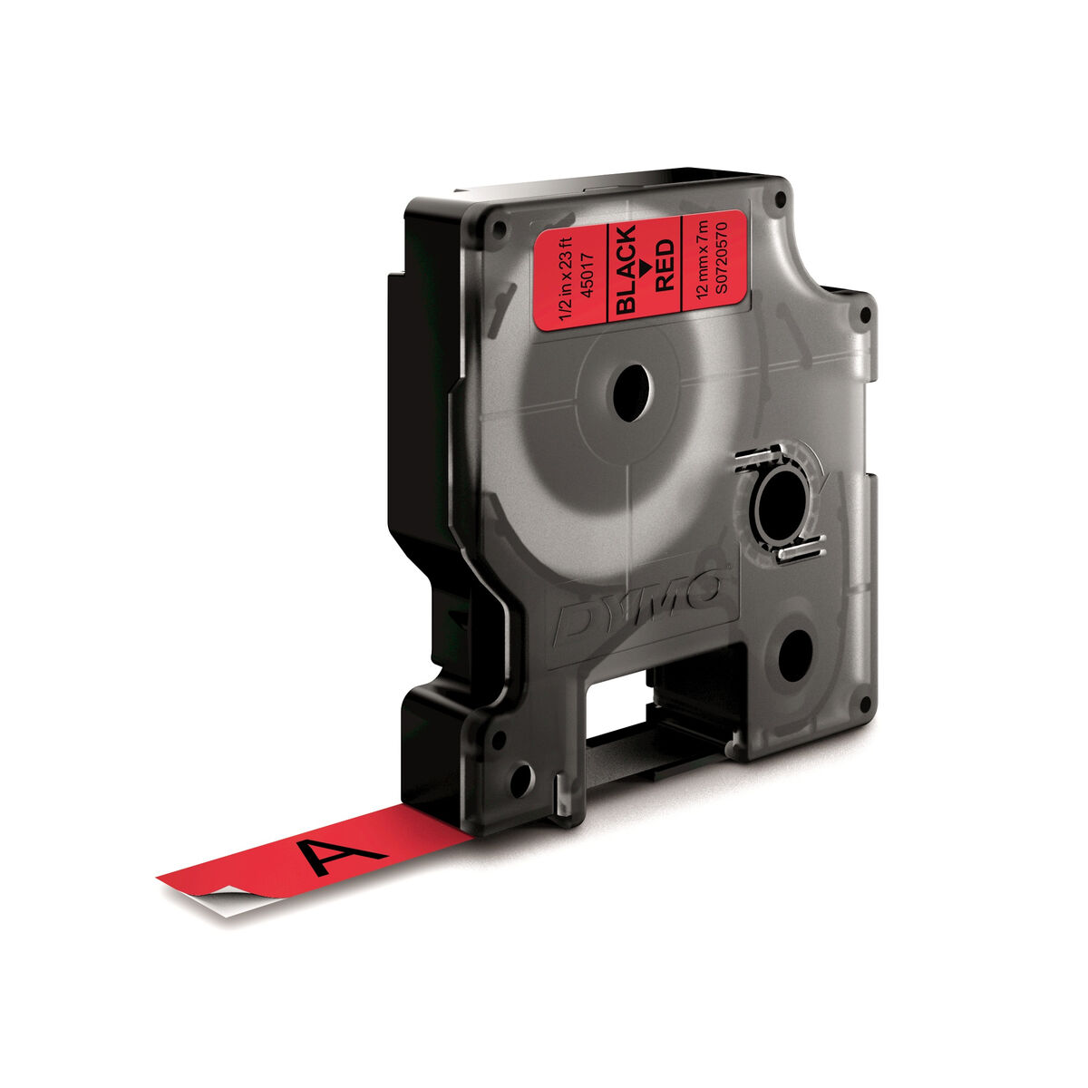 Ламинированная лента для фломастеров Dymo D1 45017 12 mm LabelManager™ Красный Чёрный (5 штук)-3