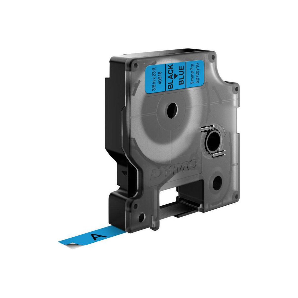 Ламинированная лента для фломастеров Dymo D1 40916 9 mm LabelManager™ Чёрный Синий (5 штук)-3