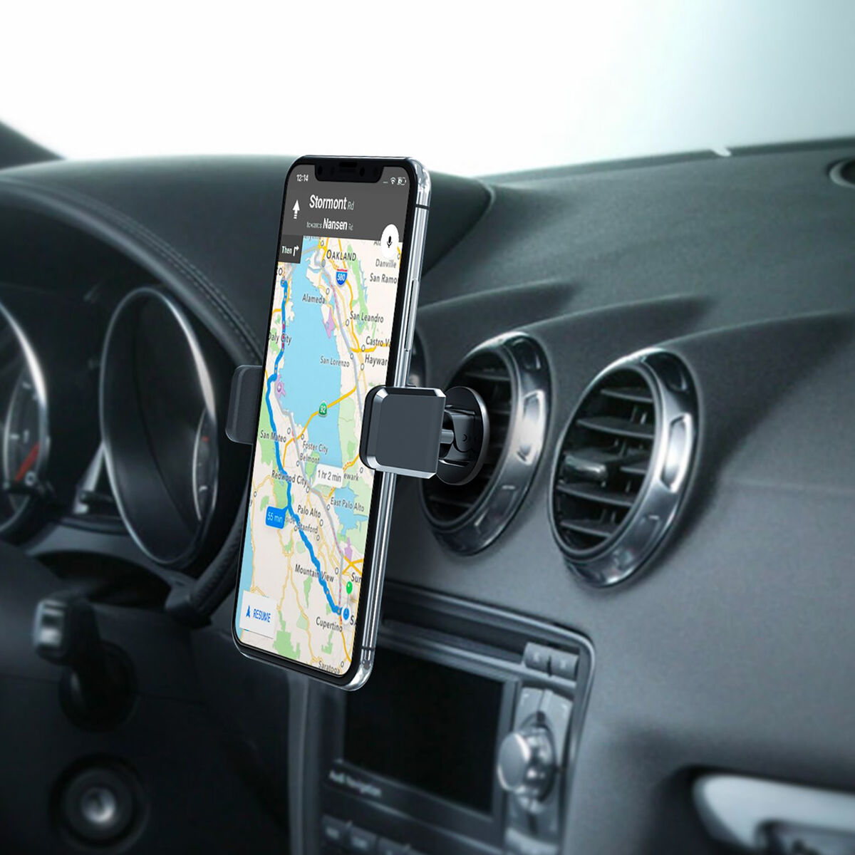 Автомобильная подставка для мобильного телефона Celly Mountvent-4