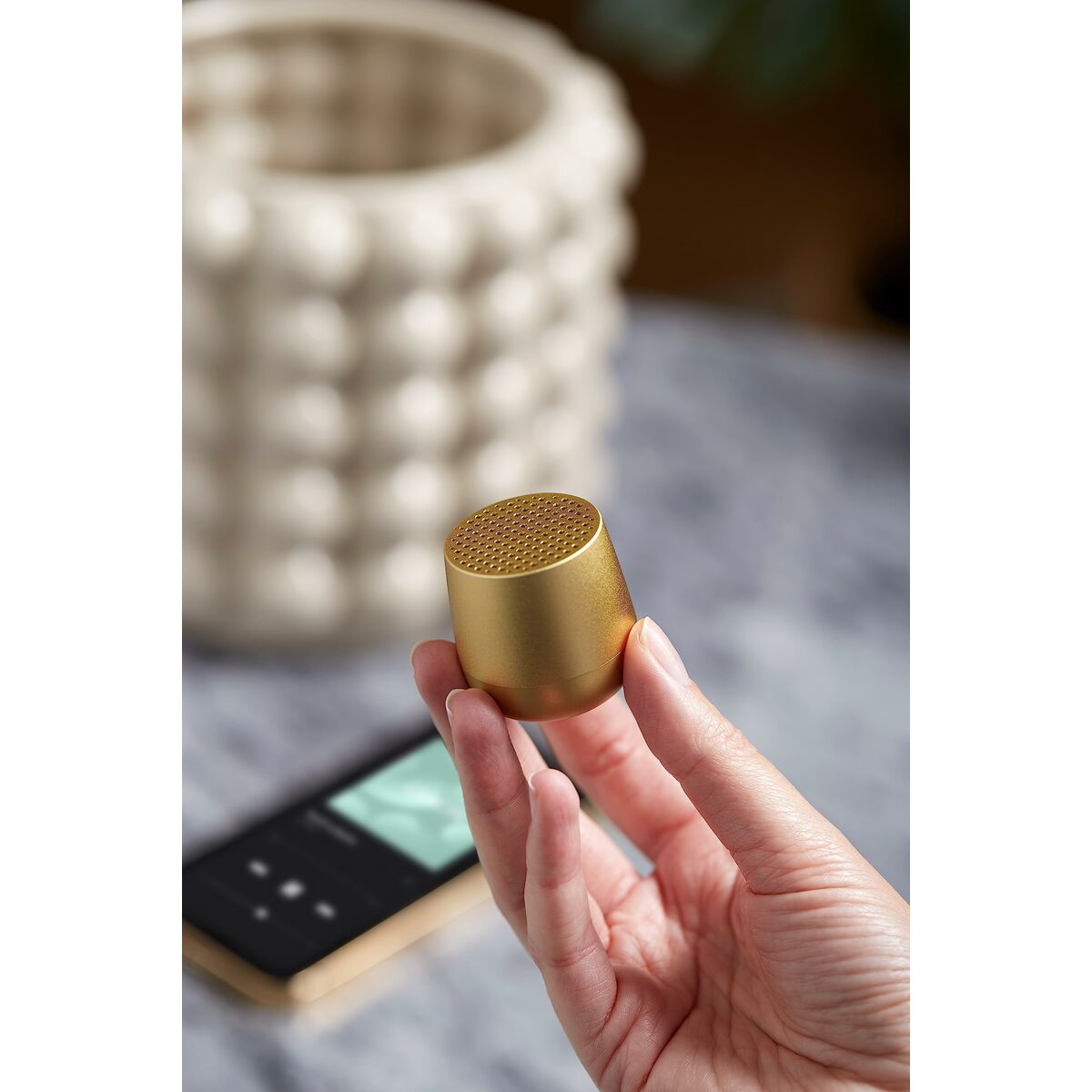 Портативный Bluetooth-динамик Lexon Mino яркий Жёлтый 3 W-4