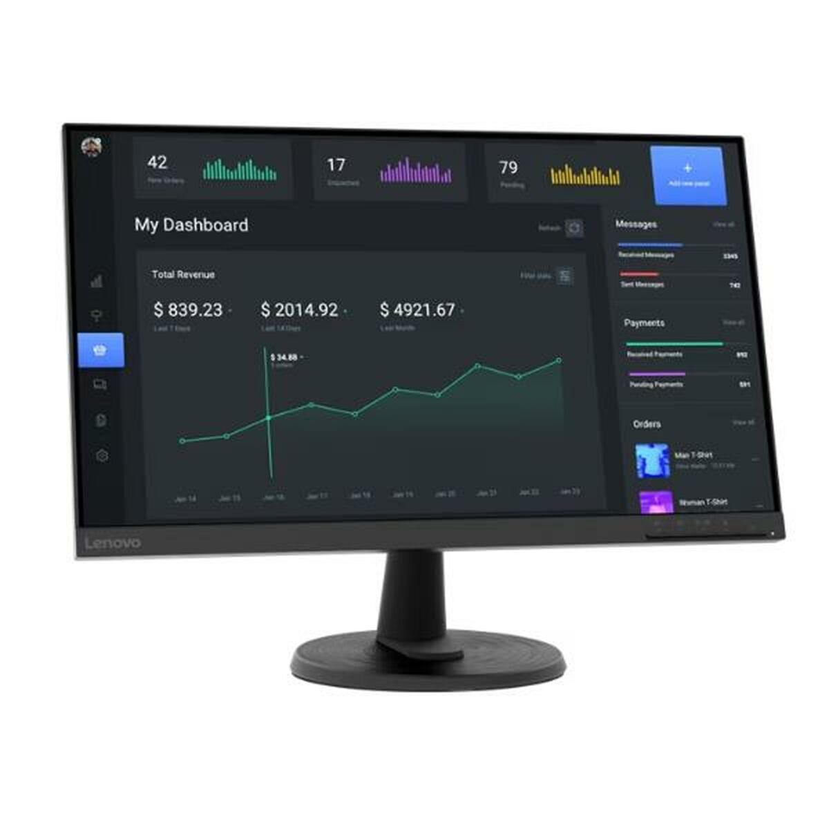 Монитор Lenovo Full HD 24 75 Hz-2