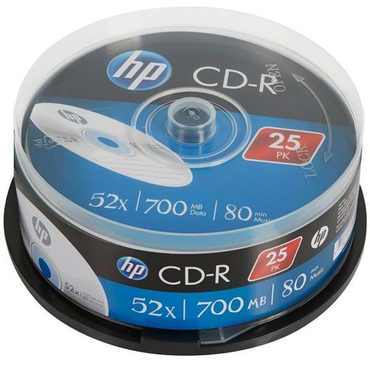 CD-R HP 700 MB 52x (8 штук)-2