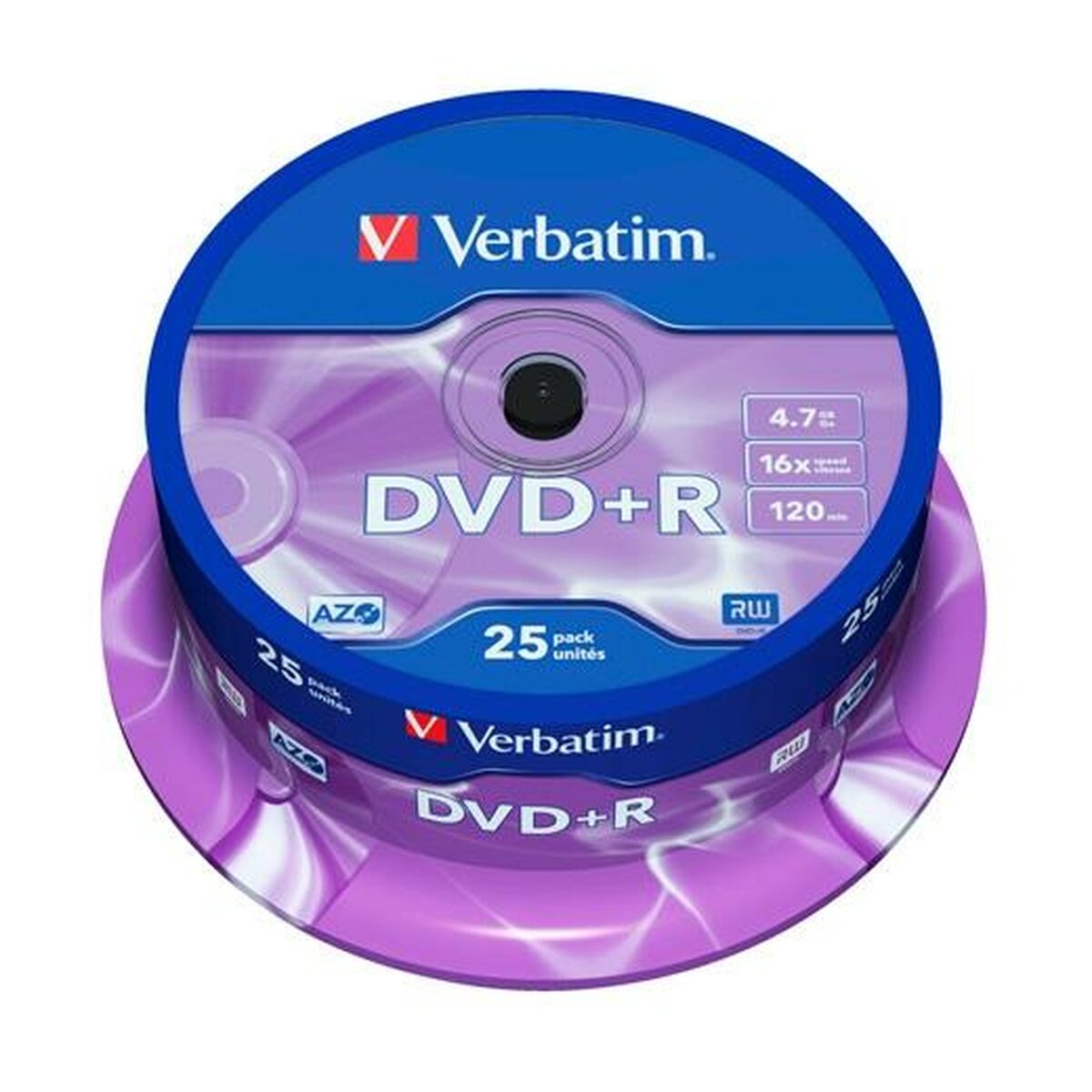 DVD+R Verbatim 4,7 GB 16x (8 штук)-2